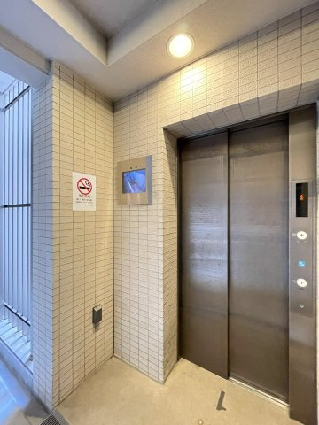 プレサンス京都一乗寺のその他共用部分|共用部　防犯カメラ付き