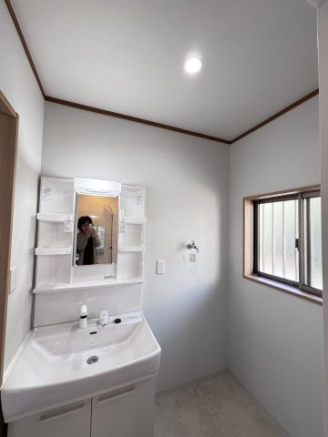 中古戸建　長楽寺3丁目の独立洗面台