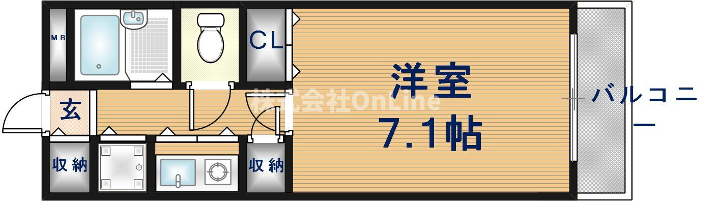サンモールの間取り