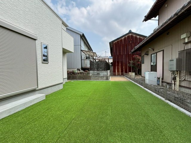 ハートフルタウン　岐阜市近島　全２区画分譲の庭