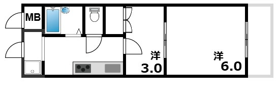 ハイツイフの間取り
