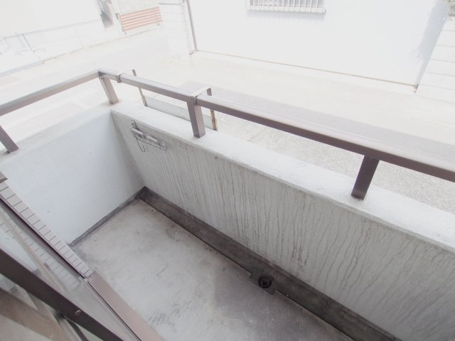 セブンハイツのバルコニー