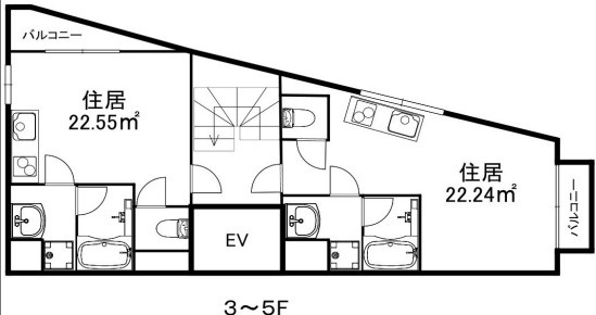 荒川区東日暮里５丁目の賃貸マンション