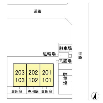 【区画図】 | ラ プリマ さくら坂
