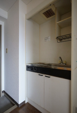 福岡県飯塚市　1棟マンションのキッチン