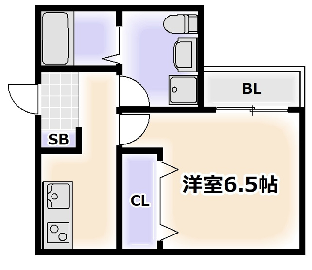 【間取り】 | WING住之江