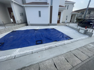 【駐車場】 | 南城市大里嶺井（全7棟）B号棟 | B号棟　並列駐車3台可♪