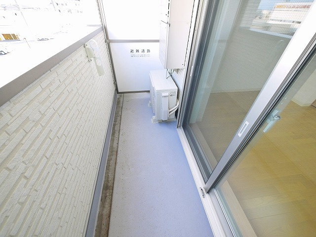 クレアール小泉東Ⅰのバルコニー