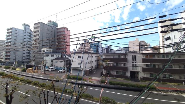 バルコニーからの眺めです