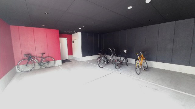 駐輪スペースです。