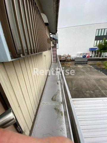 森コーポⅡのバルコニー