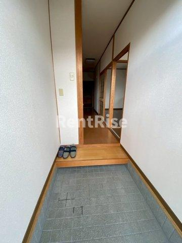 森コーポⅡの玄関