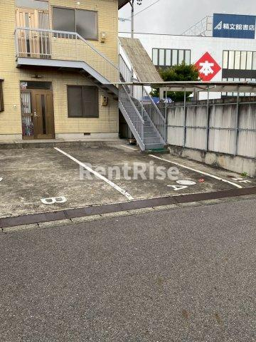 森コーポⅡの駐車場