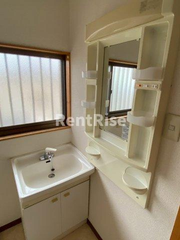 森コーポⅡの洗面所