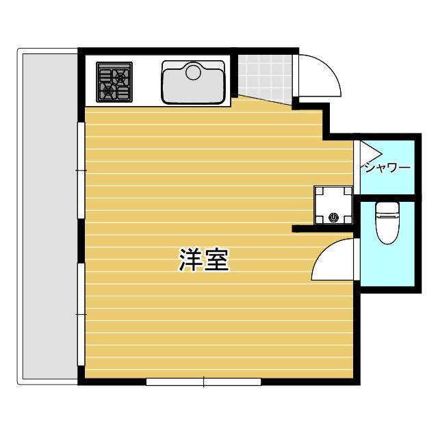 コアフール豊中の間取り