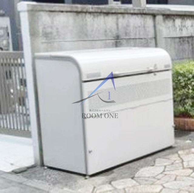 カルム千歳のその他共用部分|敷地内ごみ置き場です。