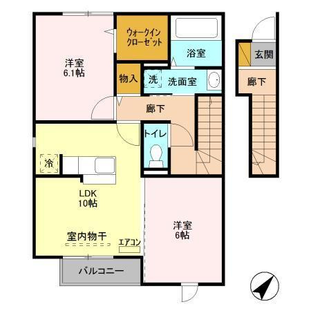 カーサベルデの間取り