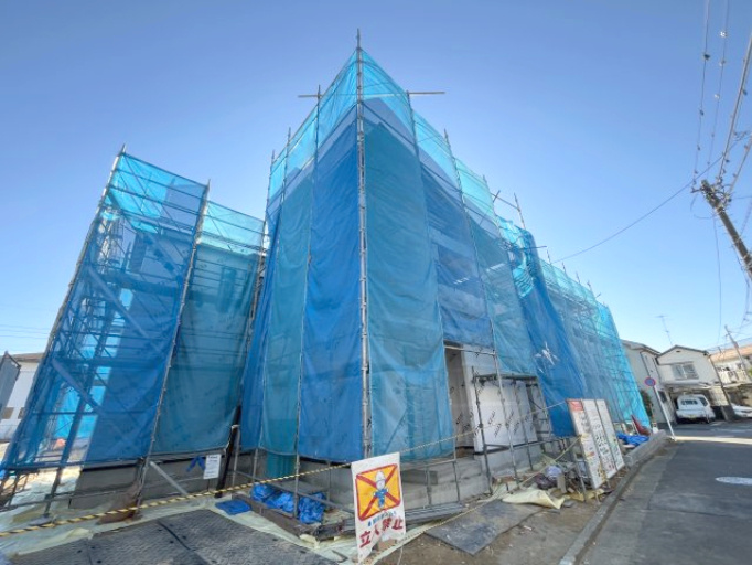 『八王子市新築戸建て』八王子市めじろ台4-38-4【仲介手数料無料】　１４期の外観|～仲介手数料無料☆八王子ひなた不動産～　八王子市めじろ台　新築戸建て