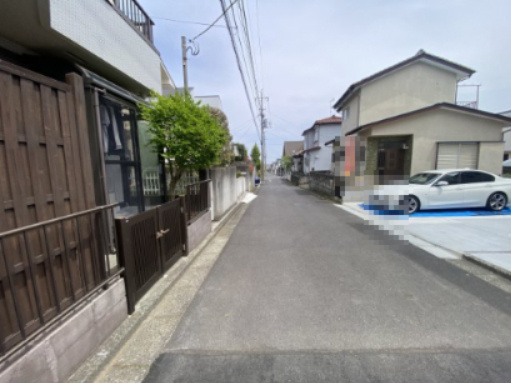 祝成約済み　八王子市　めじろ台　新築戸建て　１４期の前面道路含む現地写真|～仲介手数料無料☆八王子ひなた不動産～　八王子市めじろ台　新築戸建て