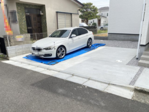 祝成約済み　八王子市　めじろ台　新築戸建て　１４期の駐車場|～仲介手数料無料☆八王子ひなた不動産～　八王子市めじろ台　新築戸建て