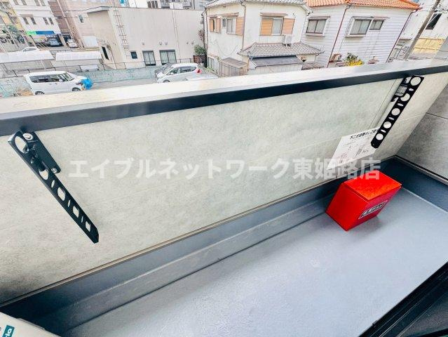 アーバンコート加古川のバルコニー