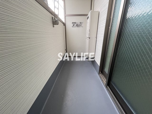 フジパレス城北公園通Ⅲ番館のバルコニー