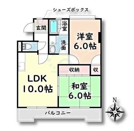 【間取り】 | メゾン見晴台【名古屋市賃貸・RC造】