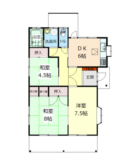【間取り】 | 前橋市関根町　中古住宅