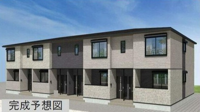 【外観パース】 | ハイムＳ | 外観パースです。