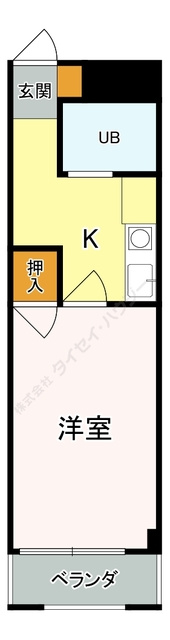 メゾンエイトの間取り