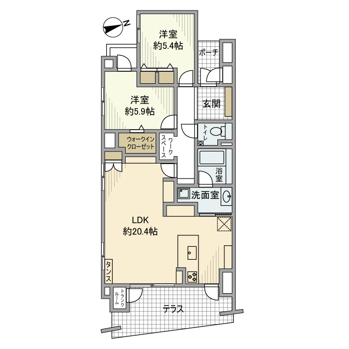プラウド市川大門通り