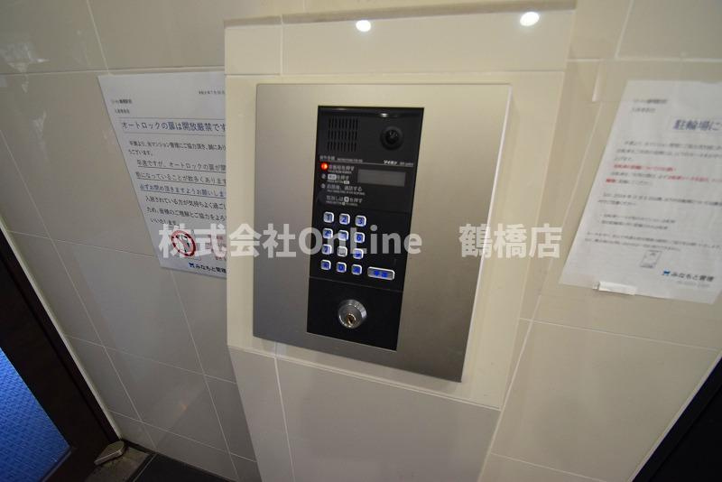 U-ro鶴橋駅前のセキュリティ