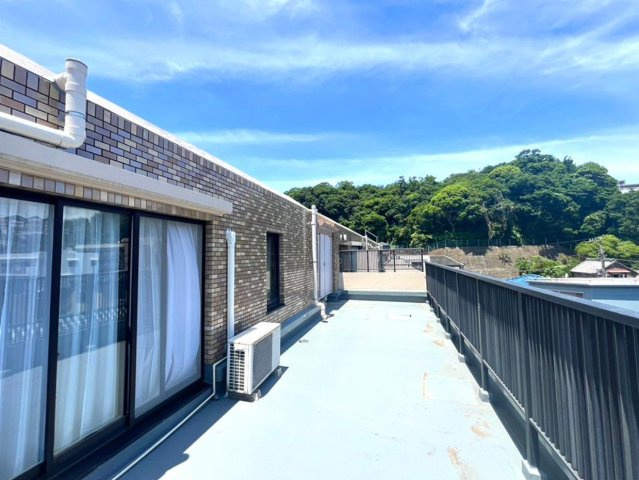 横浜南軽井沢パークホームズのバルコニー