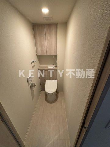 【トイレ】 | ザ・ケンジントン・レジデンス上池台 | 落ち着いた色調のトイレです