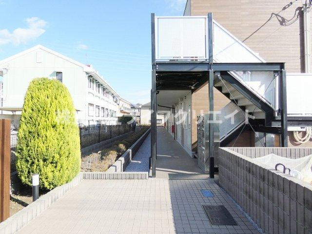 グレイス大塚・帝京大学のエントランス