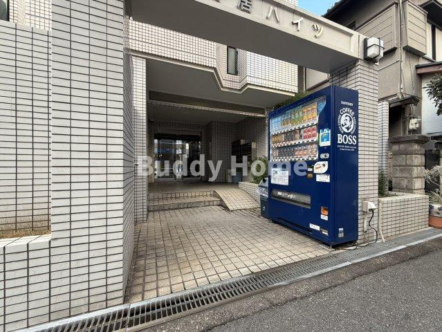 長居ハイツのエントランス