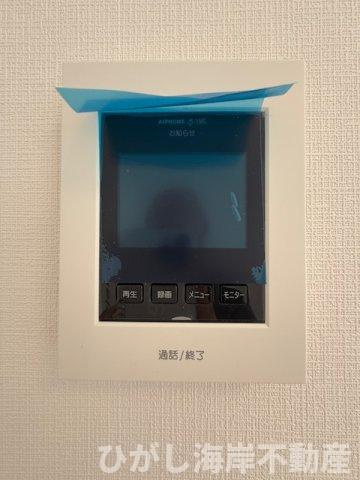 茅ヶ崎市柳島海岸　中古戸建のセキュリティ|TVモニター付きインターフォン