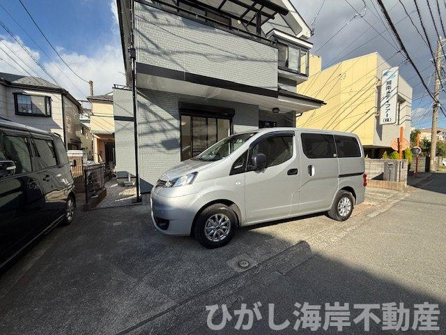 茅ヶ崎市柳島海岸　中古戸建の駐車場|駐車スペース
