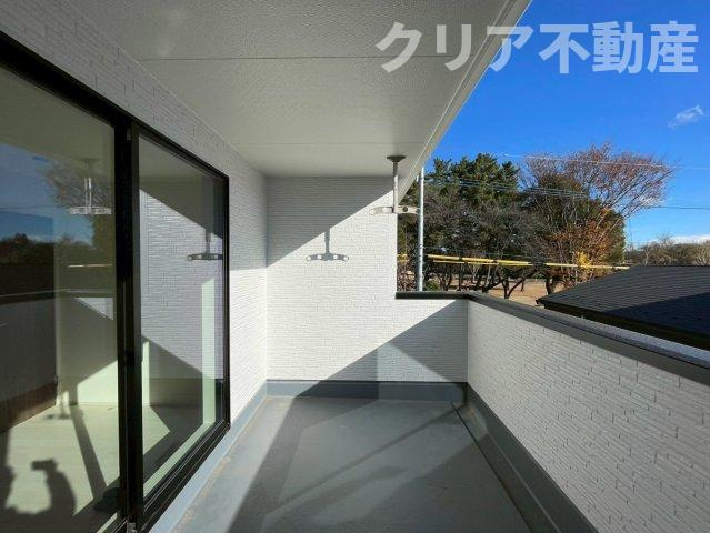 【バルコニー】 | 前橋市関根町　2号棟