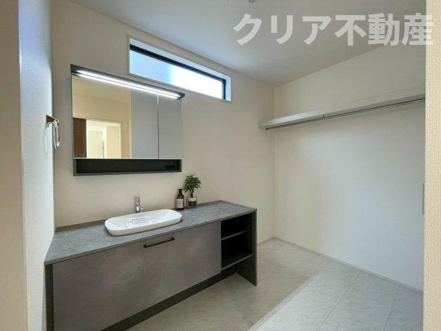 【独立洗面台】 | 前橋市関根町　新築2号棟　ランドリースペース付き！