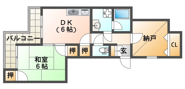 オーナーズマンション明石の間取り