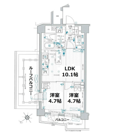 パレステージ町屋参番館の画像