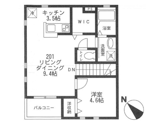 コートMKの間取り