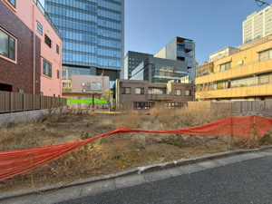 港区南青山3丁目　建築条件なし土地の画像