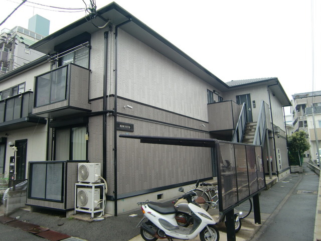 西之町ハイツ　Ｂのエントランス