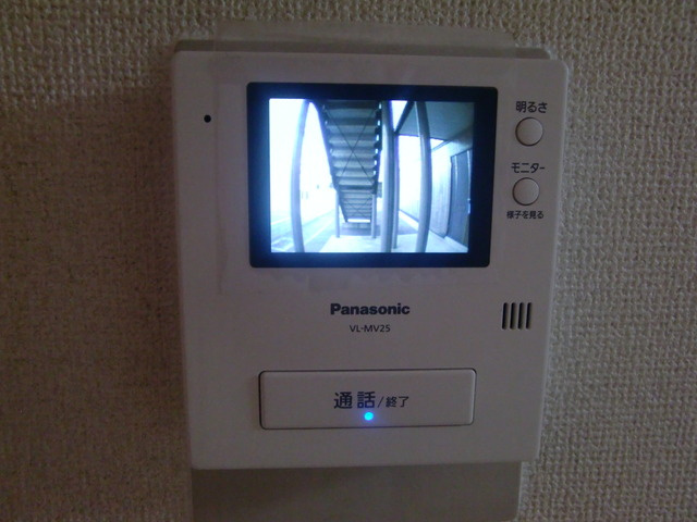 西之町ハイツ　Ｂのセキュリティ|モニター付インターフォン