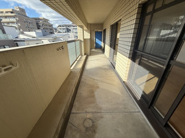 第2エステート松尾のバルコニー