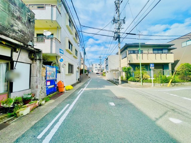 東区徳川二丁目土地の前面道路含む現地写真|前面道路②