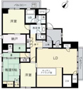 【間取り】 | アメニティ江戸堀アネックス　間取り