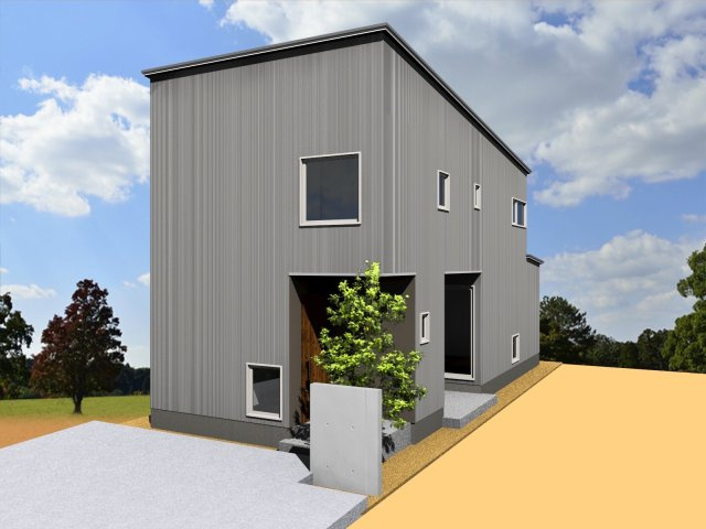 中央区姥ケ山2丁目　土地　建築条件の外観パース|※参考プランです